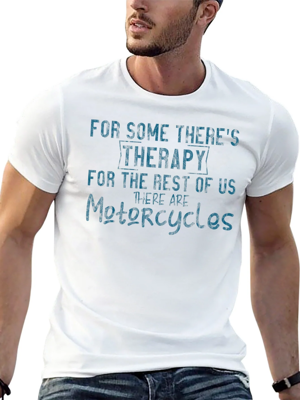 Motorcycle Therapy Graphic T-Shirt product image 12