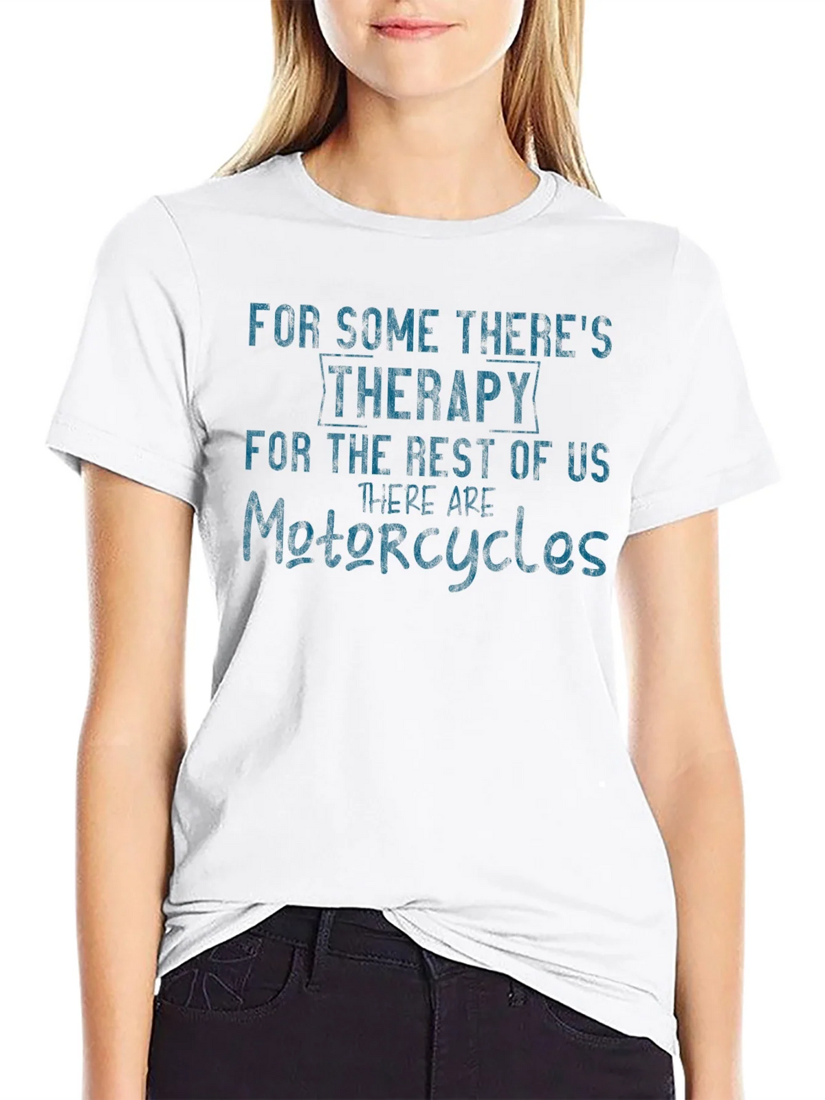 Motorcycle Therapy Graphic T-Shirt product image 8