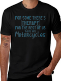 Motorcycle Therapy Graphic T-Shirt product image 1