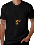 Days of the Week T-Shirt - Dart Graphic product image 1
