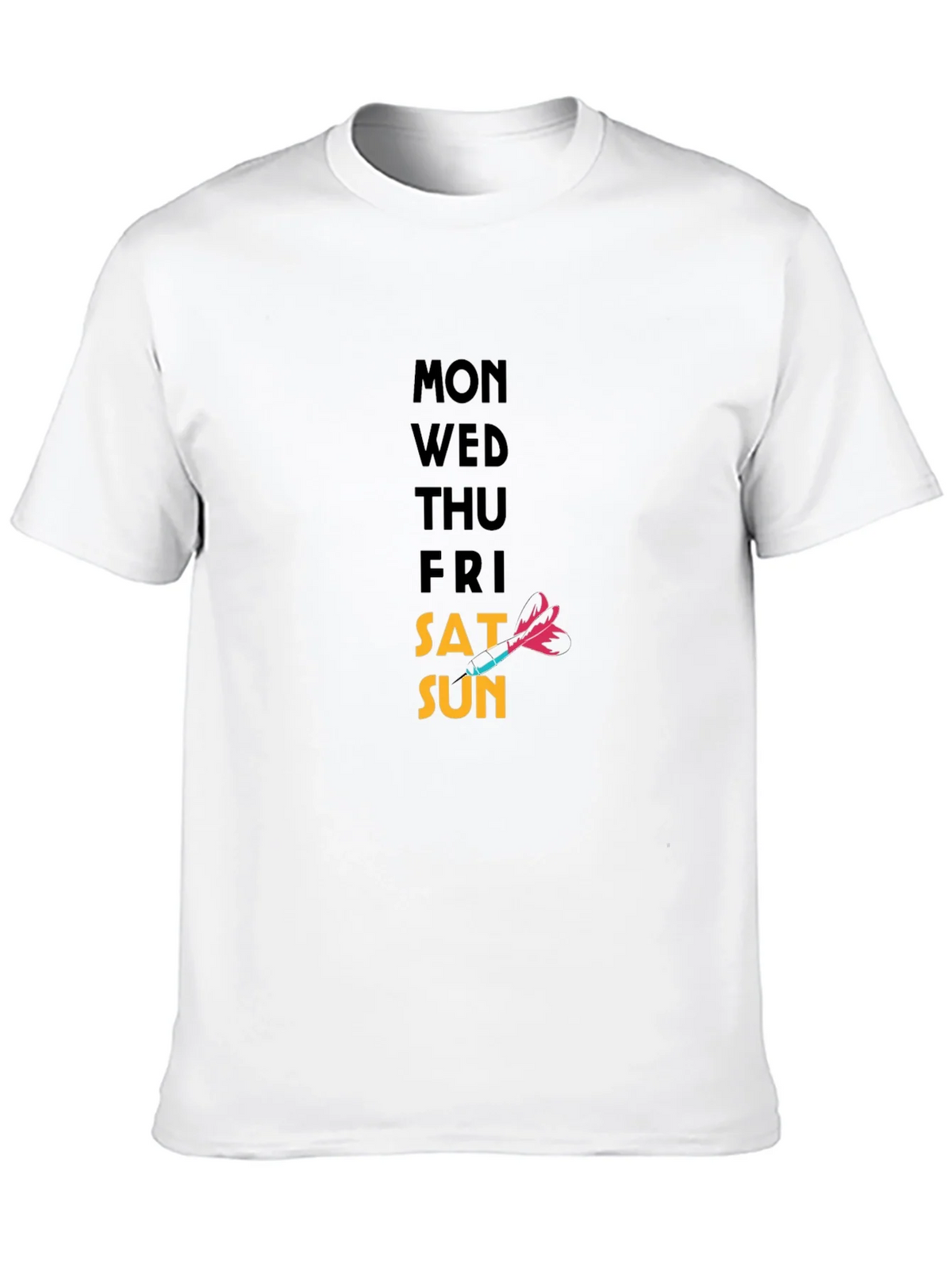 Days of the Week T-Shirt - Dart Graphic product image 7