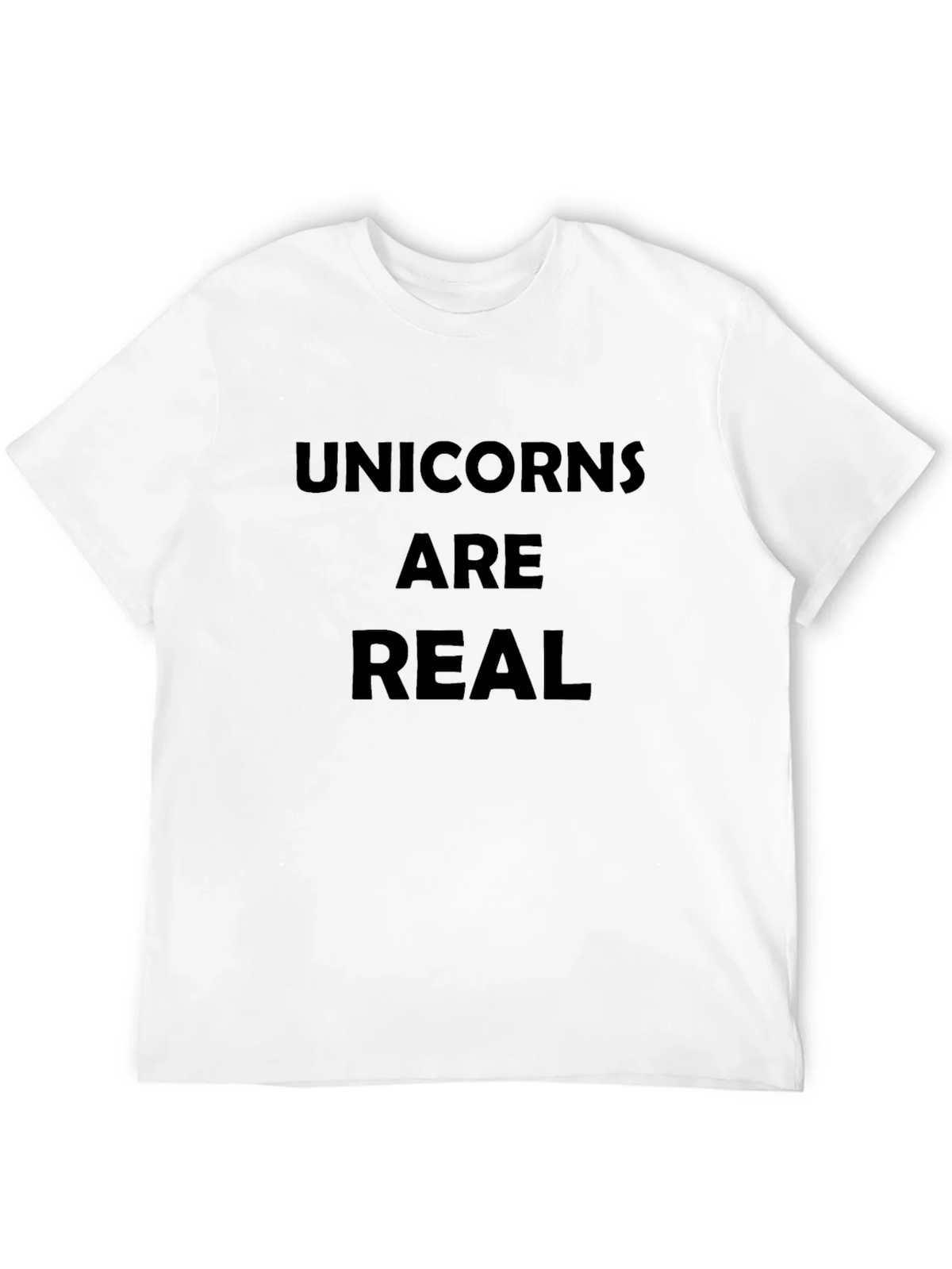 Unicorns are Real Graphic Tee - Black Cotton T-Shirt product image 8