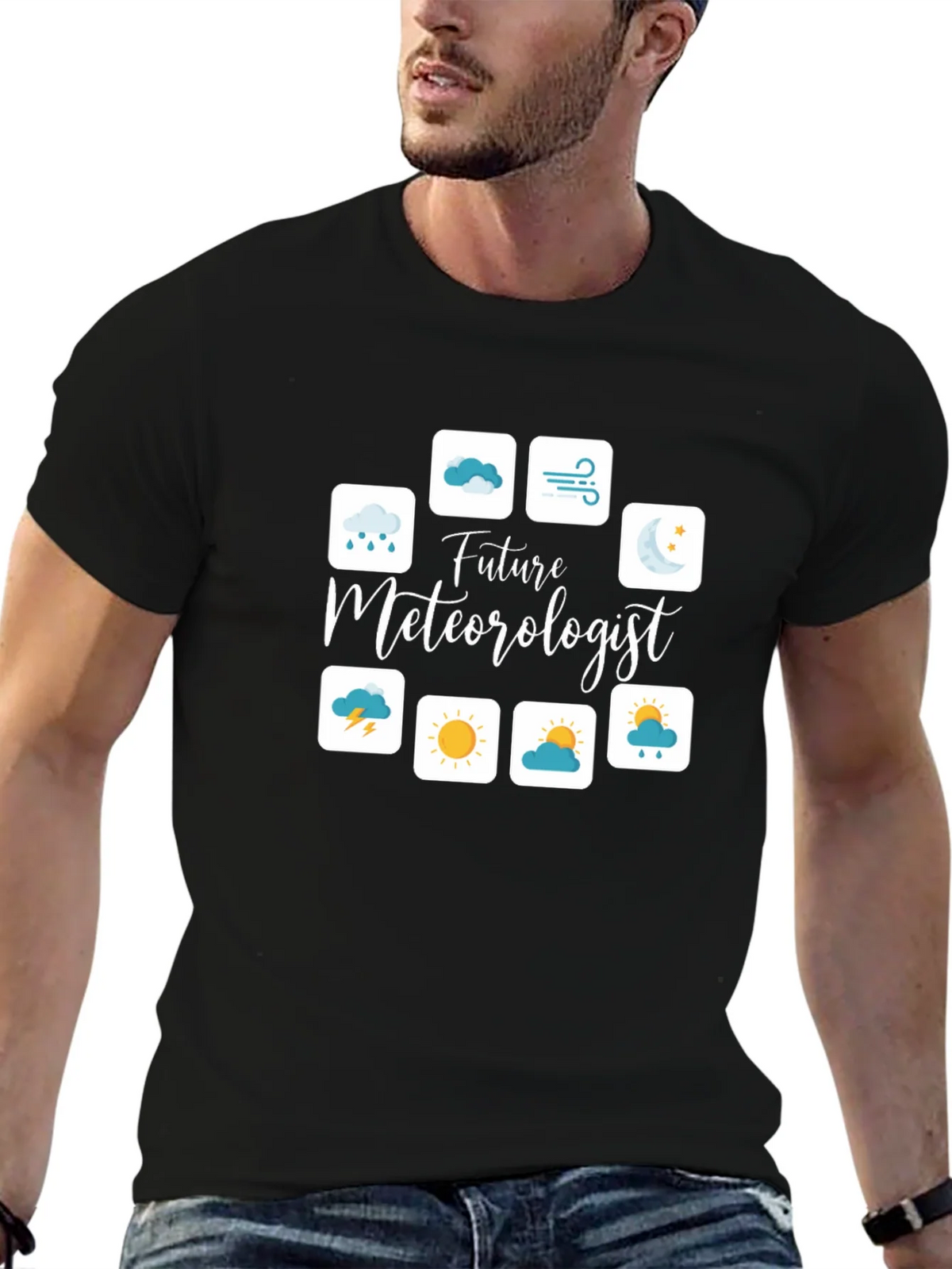 Future Meteorologist Graphic T-Shirt product image 4