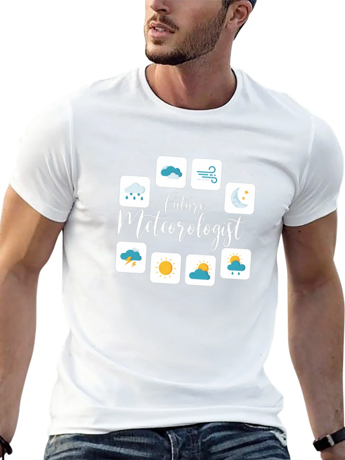 Future Meteorologist Graphic T-Shirt product image 7