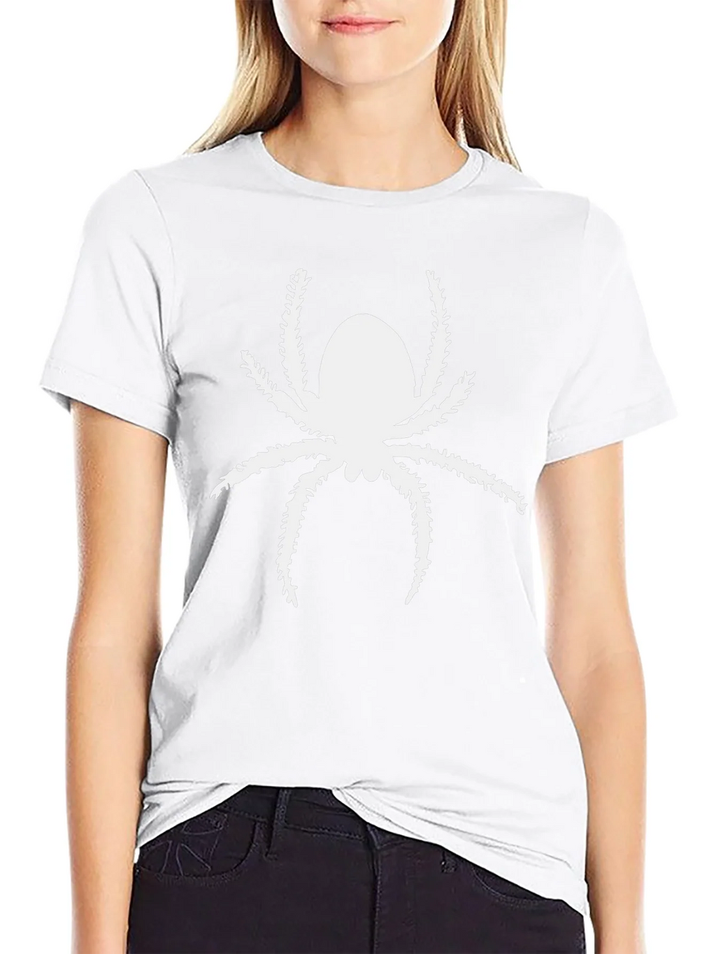 Spider Graphic Print Black Tee Shirt product image 8
