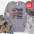 Fearfully and Wonderfully Made Long Sleeve - Heather Storm product image 1