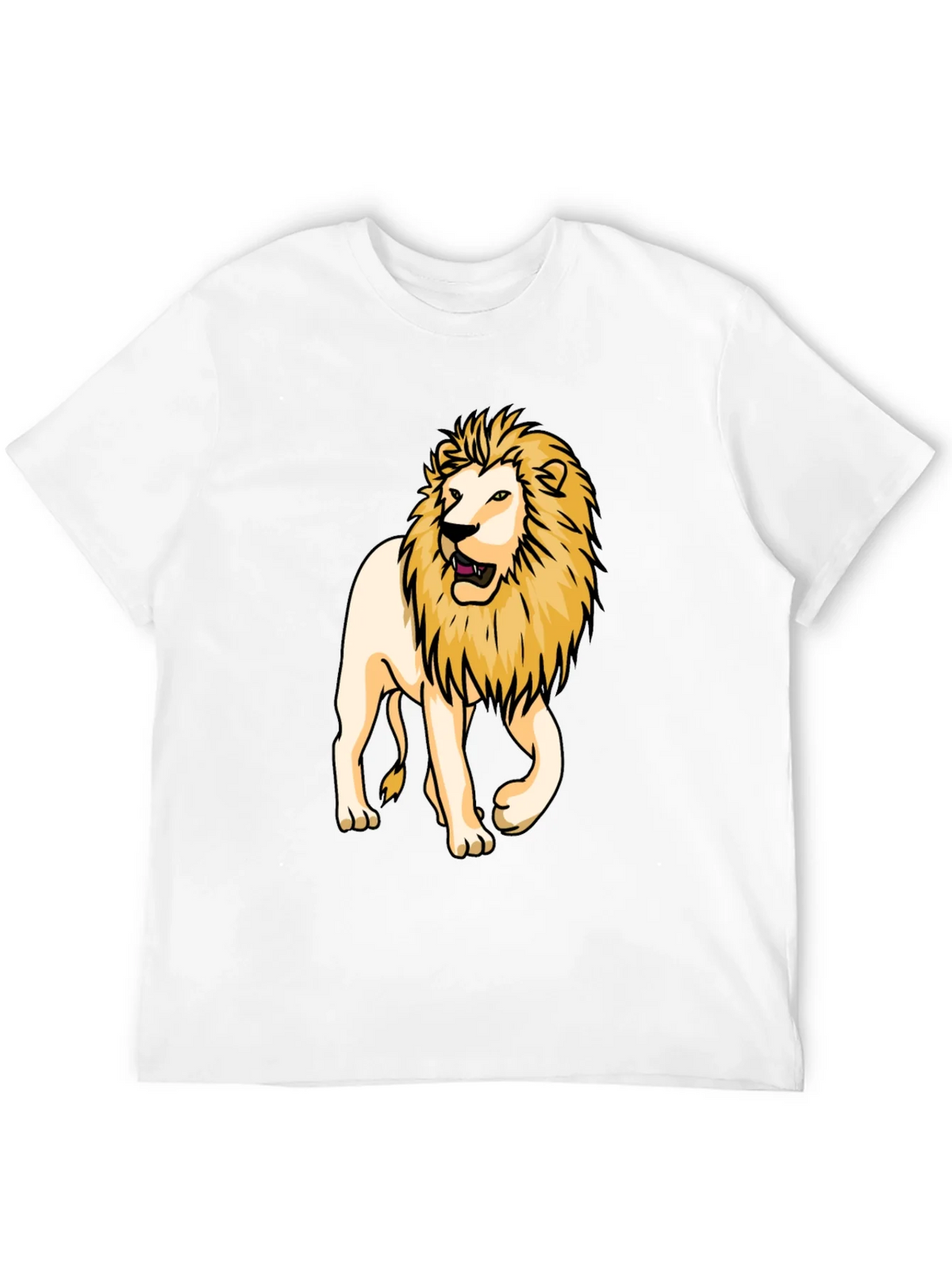 Lion Graphic Tee - Bold Black T-Shirt product image 11