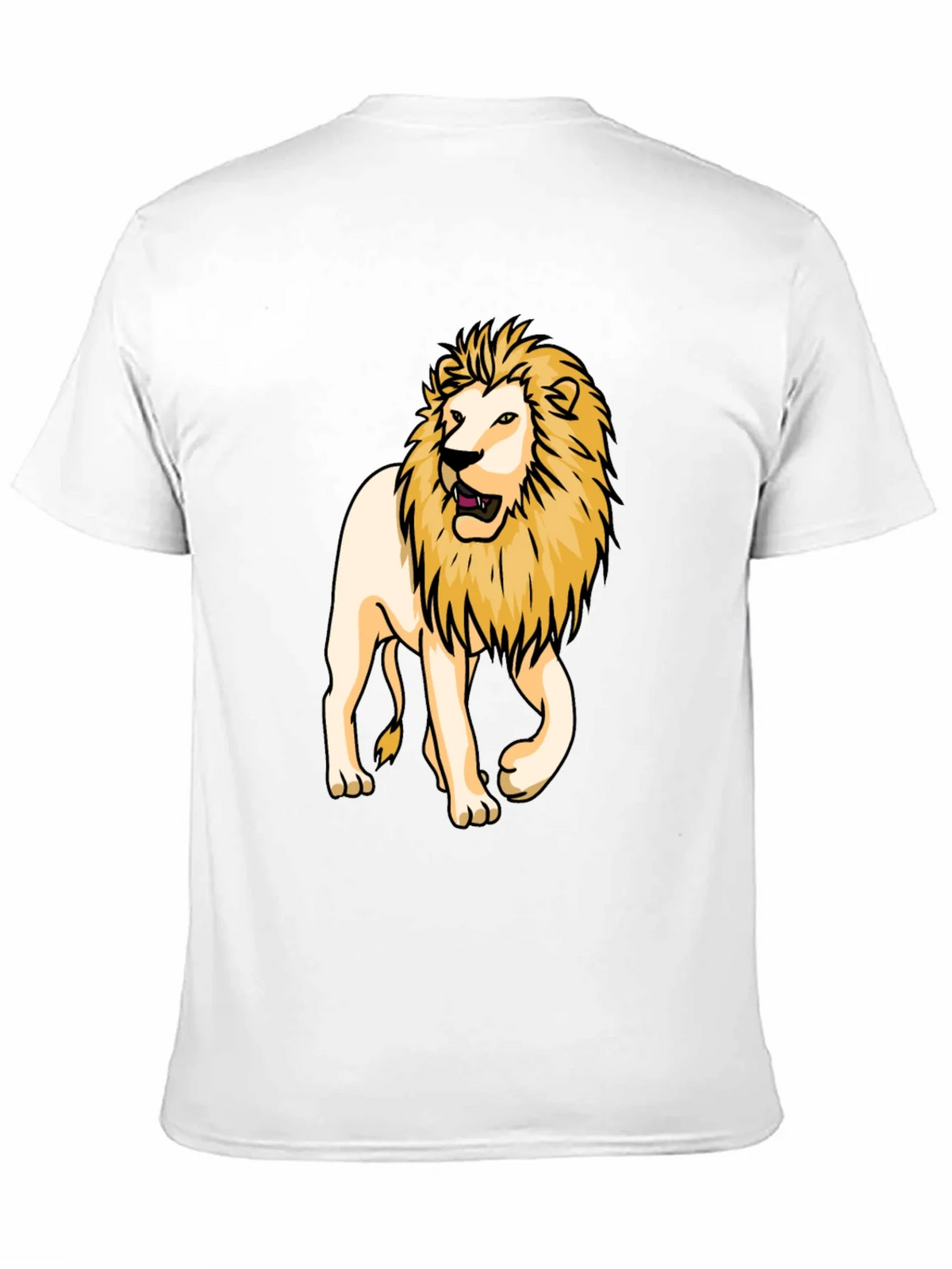 Lion Graphic Tee - Bold Black T-Shirt product image 10