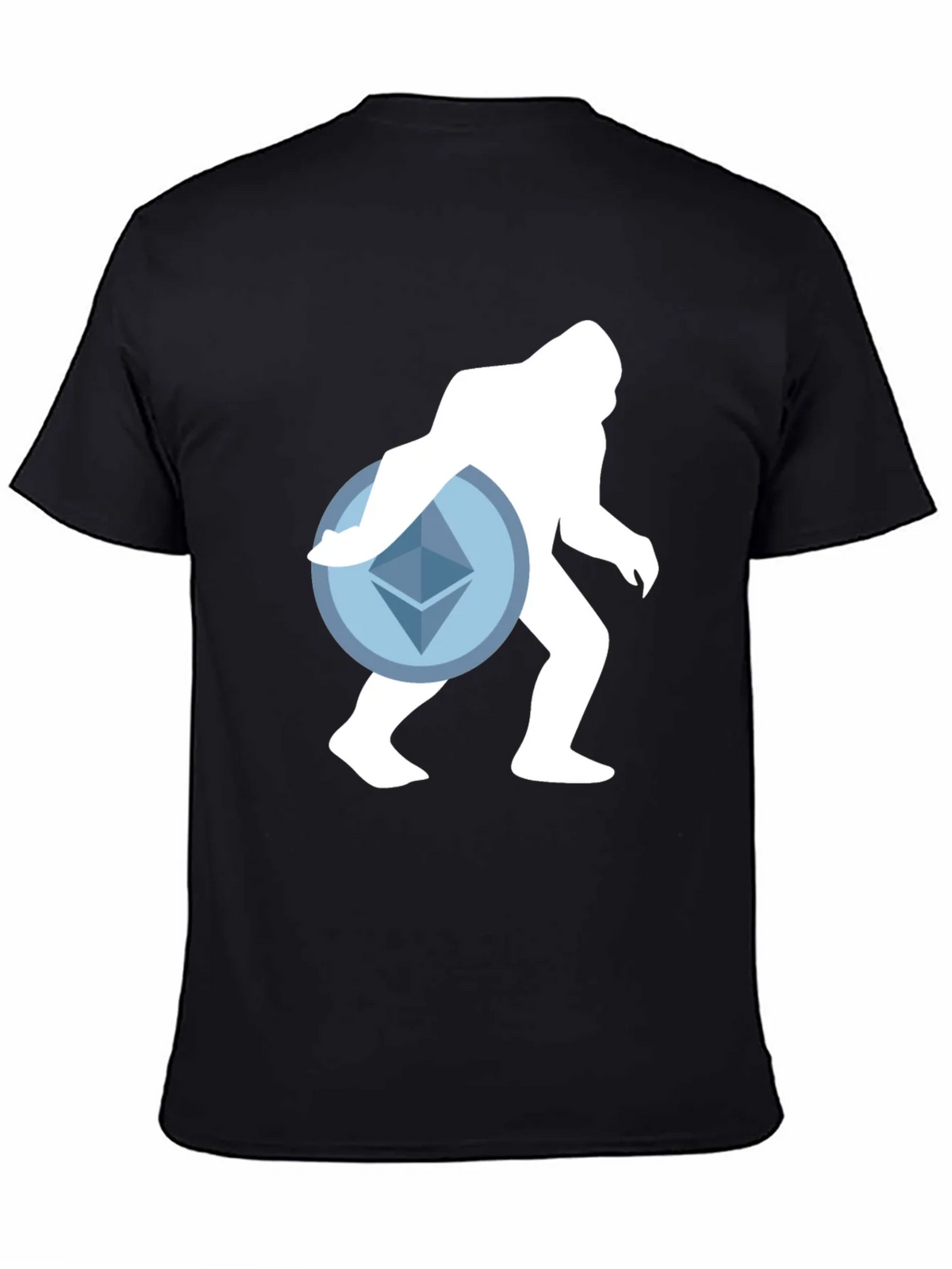Crypto Sasquatch T-Shirt - Ethereum Design product image 4