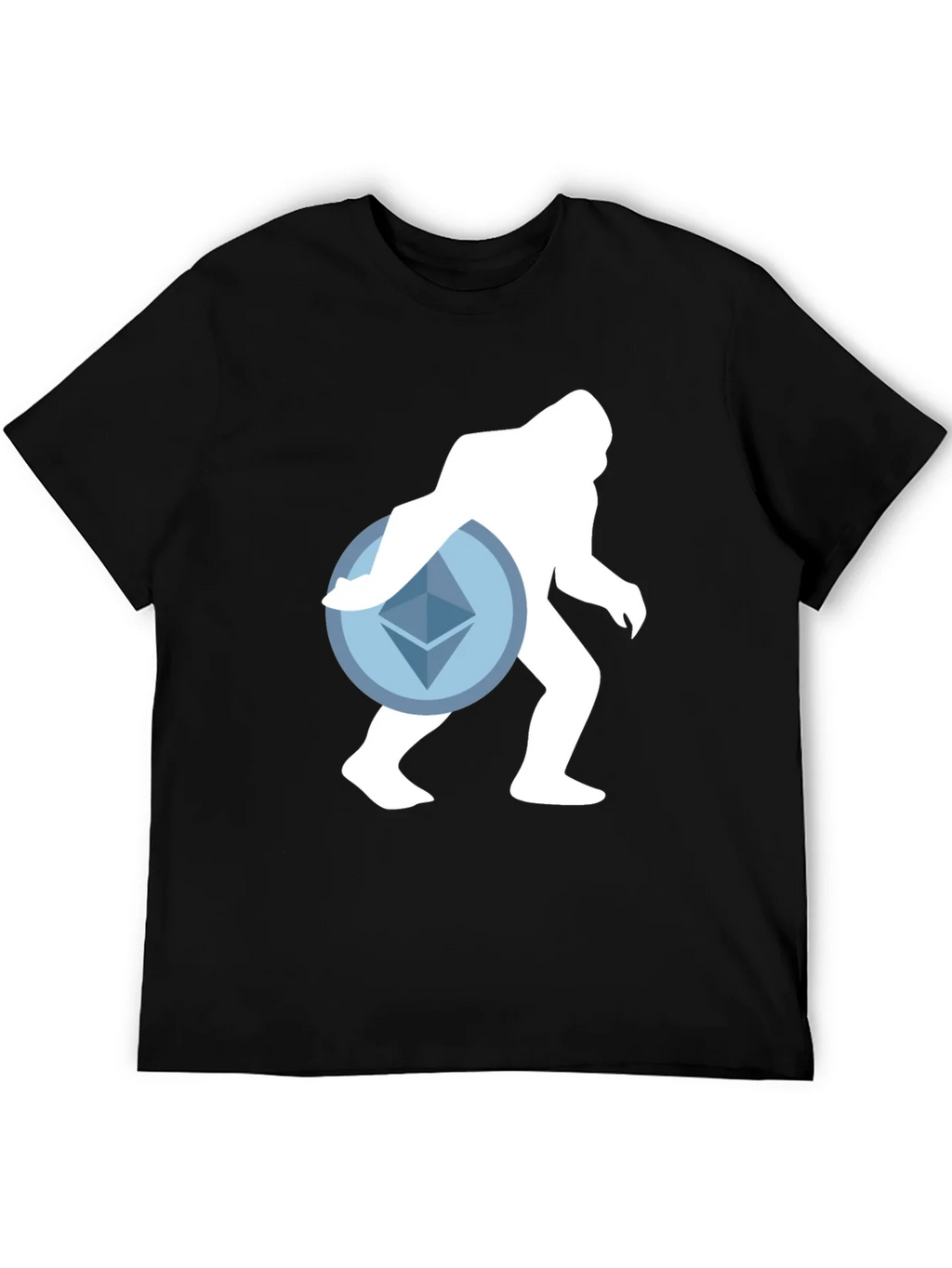 Crypto Sasquatch T-Shirt - Ethereum Design product image 5