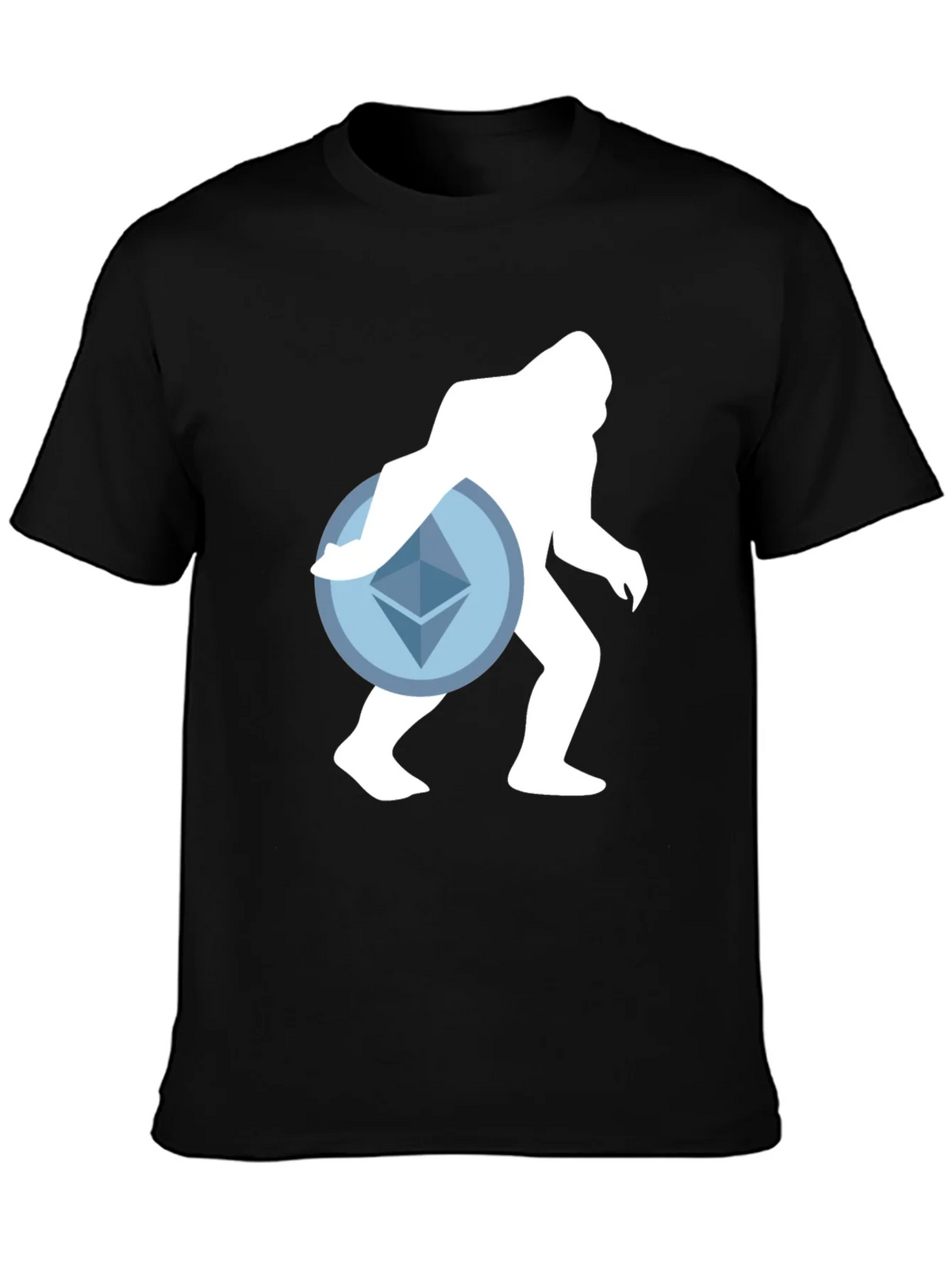Crypto Sasquatch T-Shirt - Ethereum Design product image 3