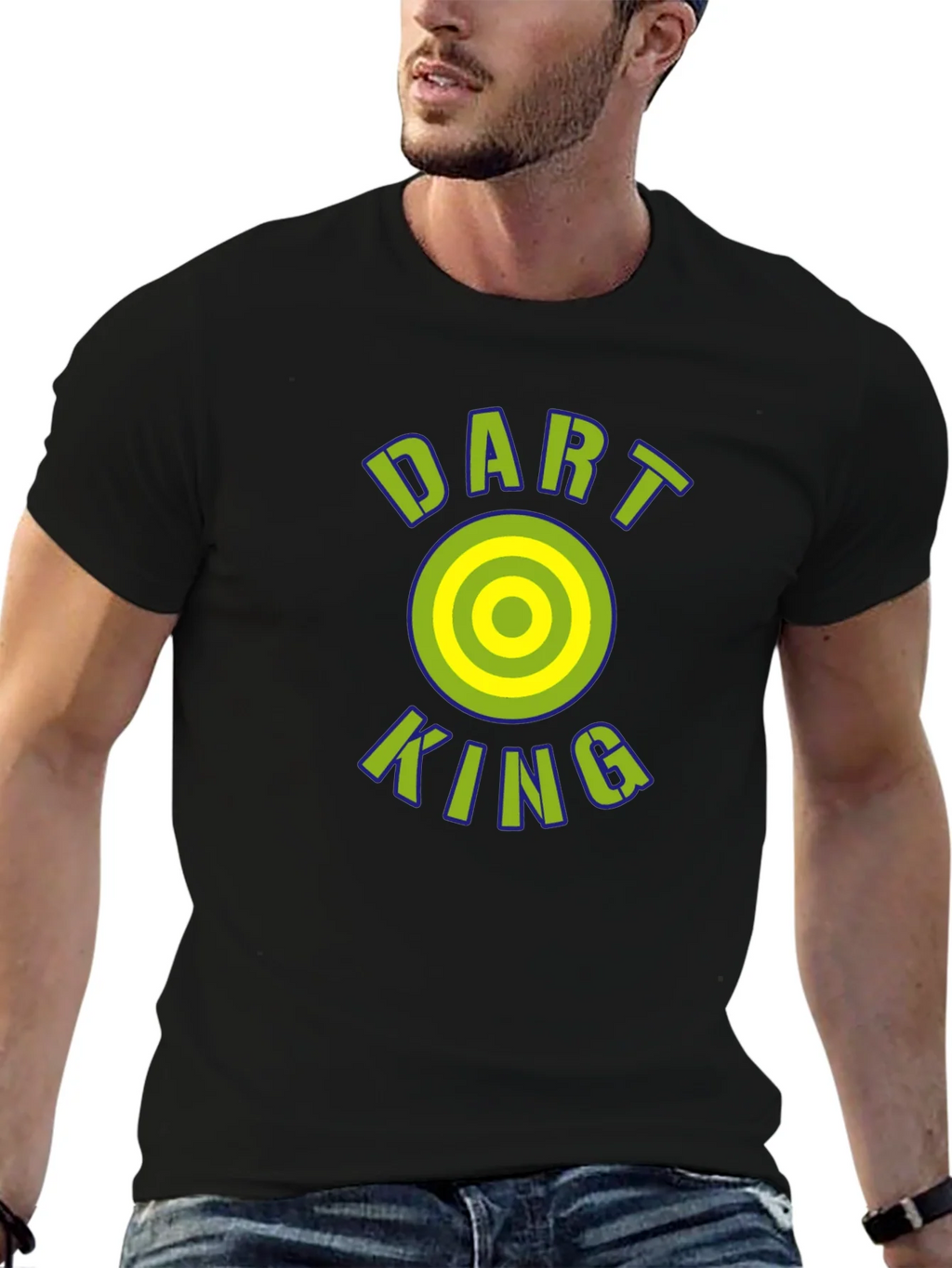 Dart King T-Shirt: Target Graphic Tee for Players product image 5