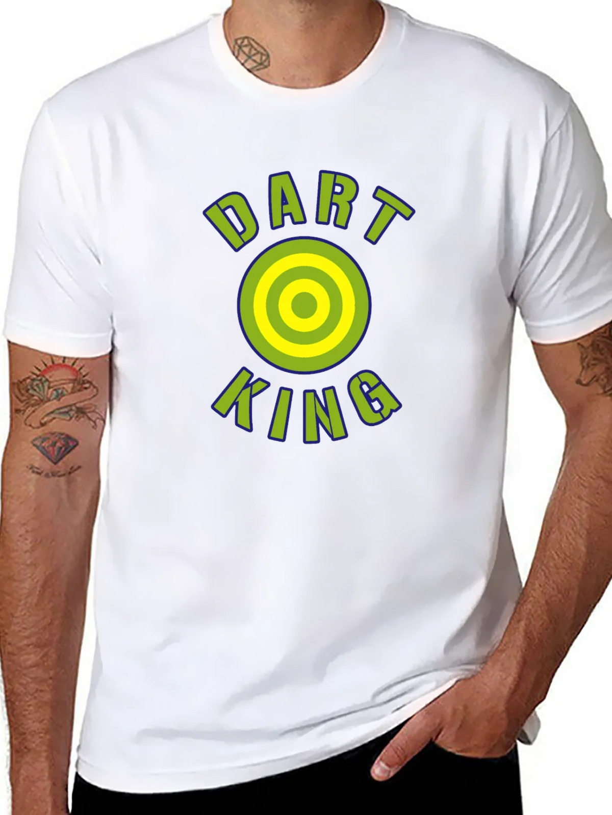 Dart King T-Shirt: Target Graphic Tee for Players product image 6