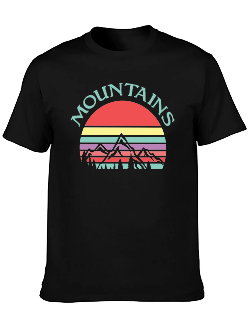 Retro Mountains Graphic Tee - Adventure Ready! product image 3