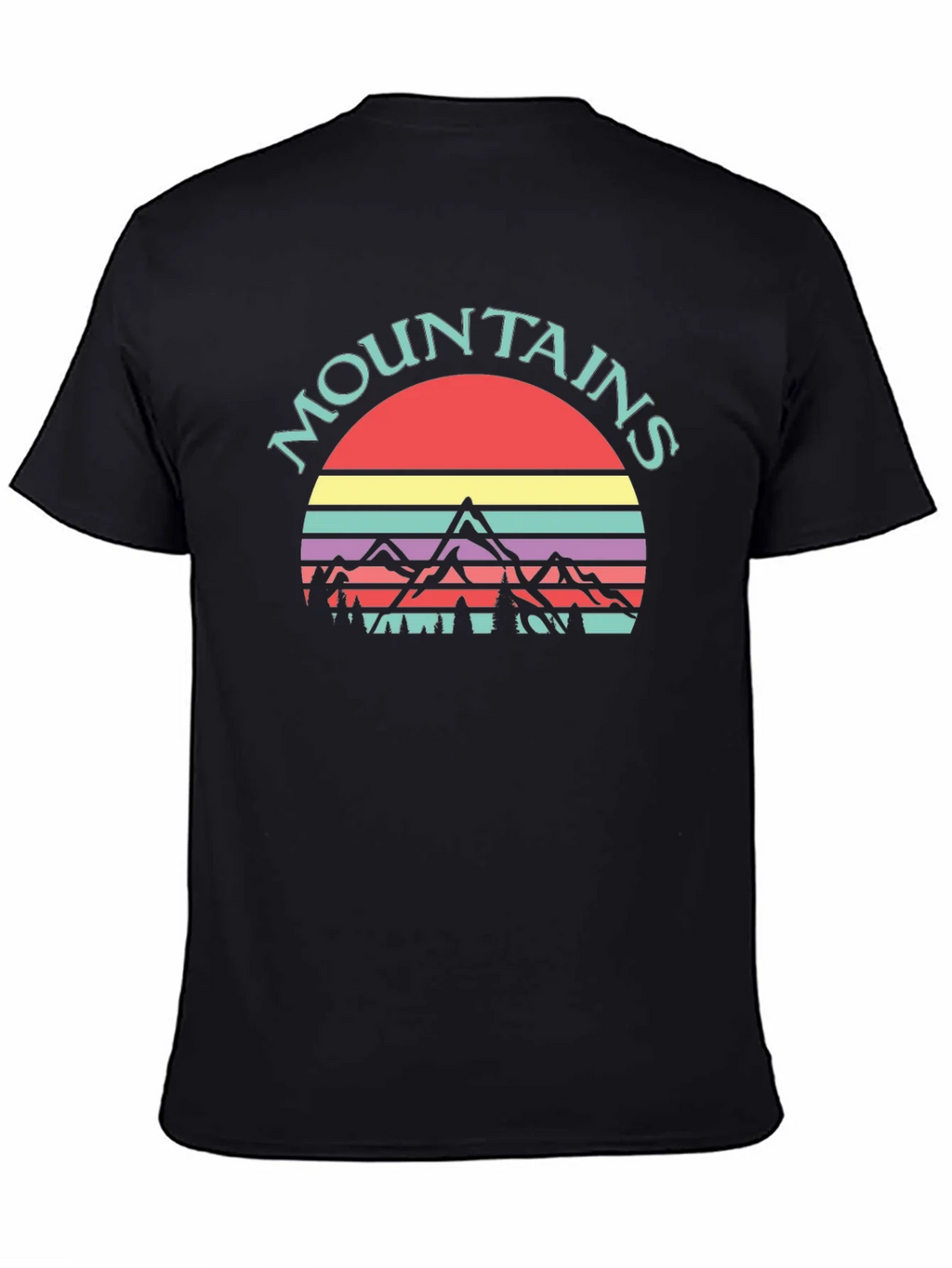 Retro Mountains Graphic Tee - Adventure Ready! product image 4