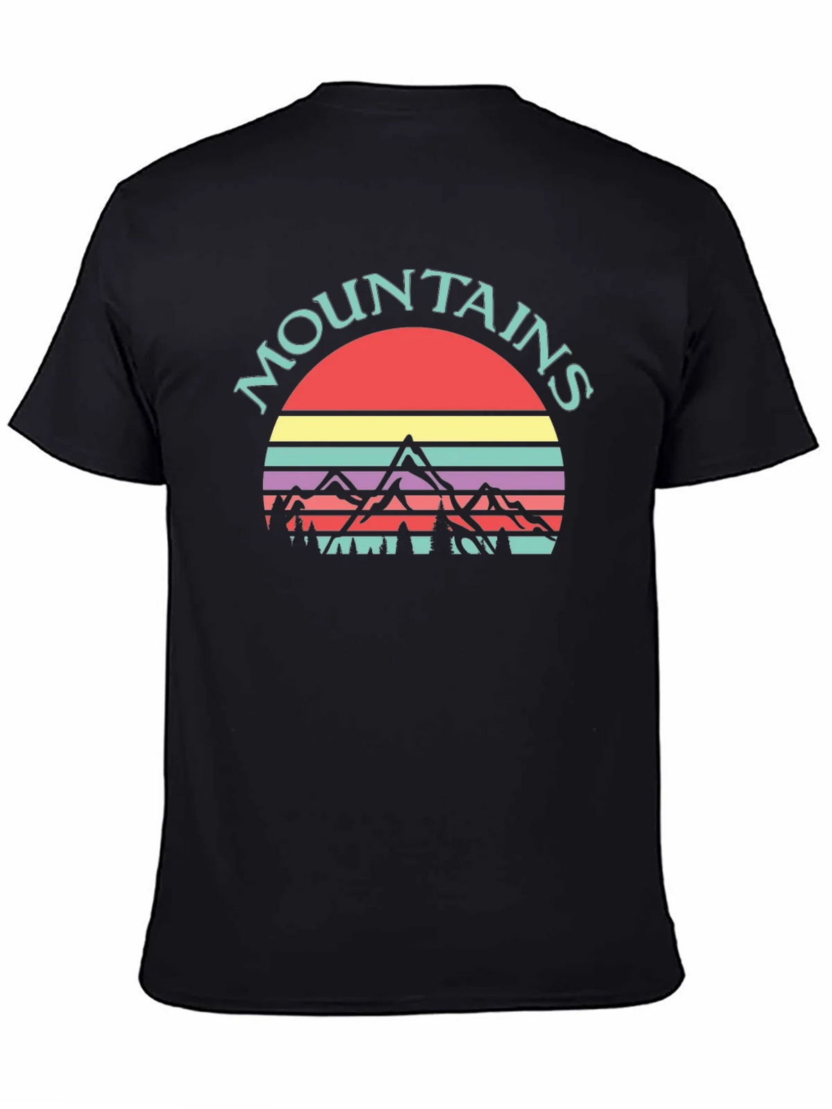 Retro Mountains Graphic Tee - Adventure Ready! product image 4