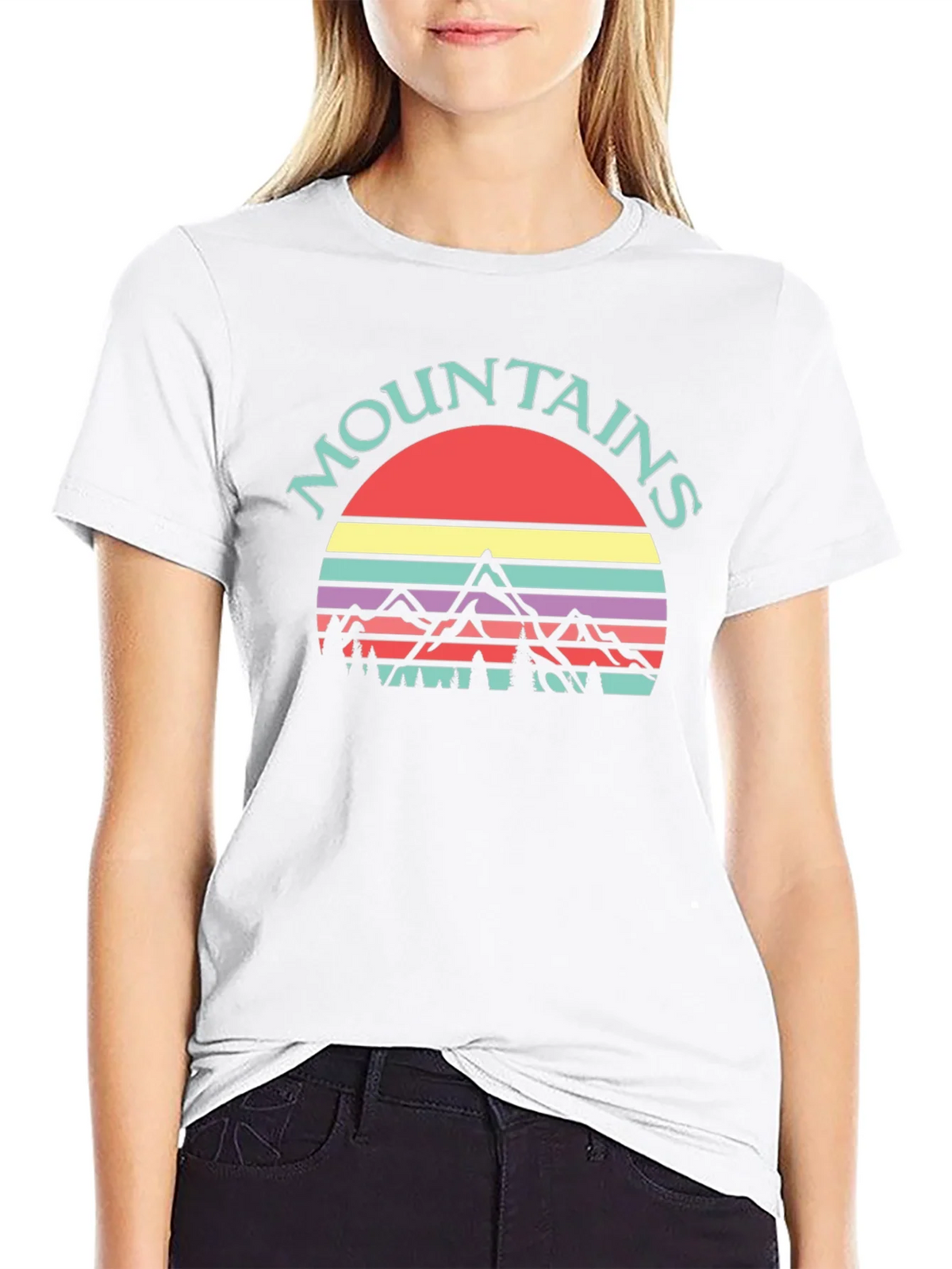 Retro Mountains Graphic Tee - Adventure Ready! product image 8