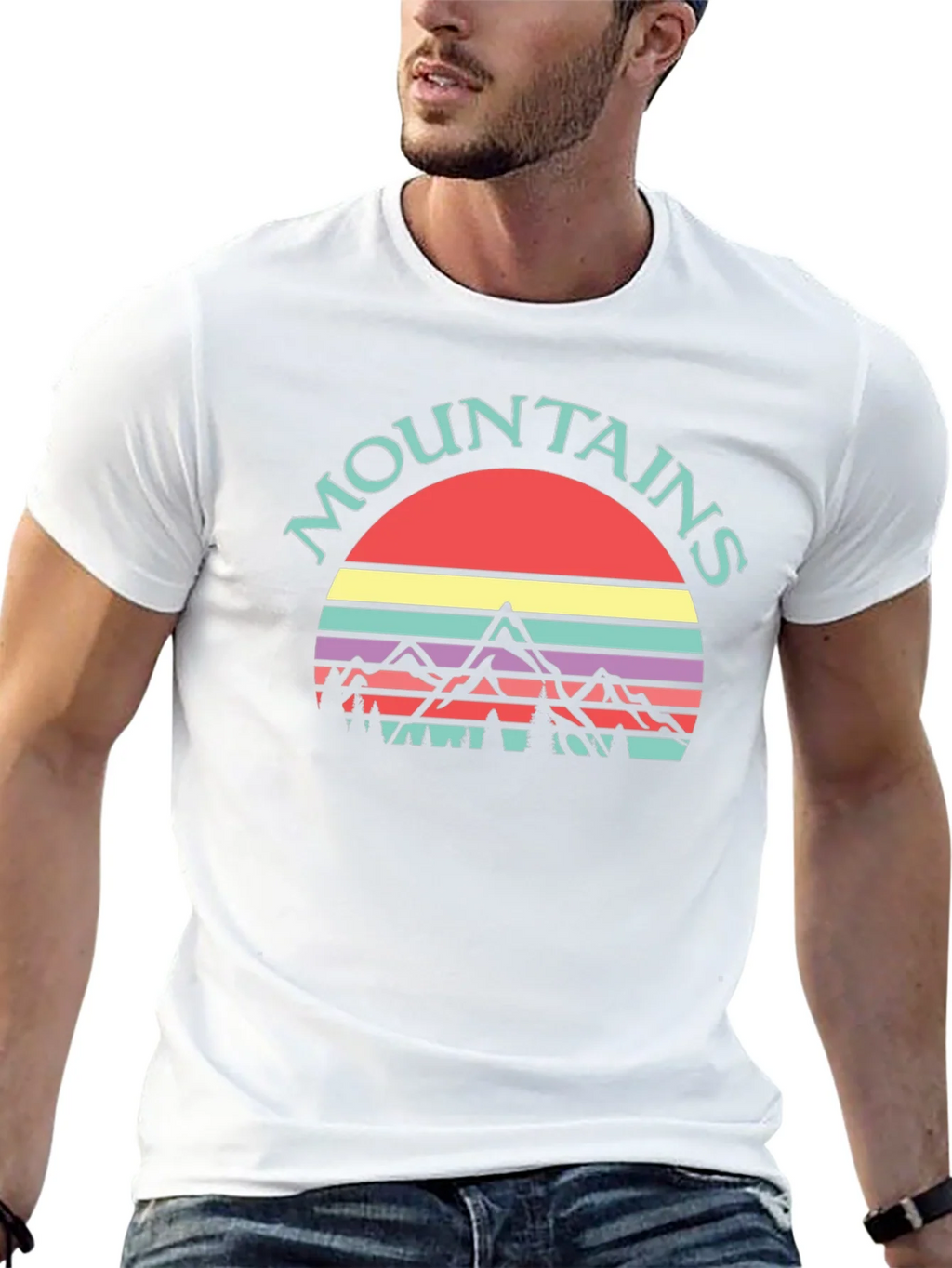 Retro Mountains Graphic Tee - Adventure Ready! product image 12