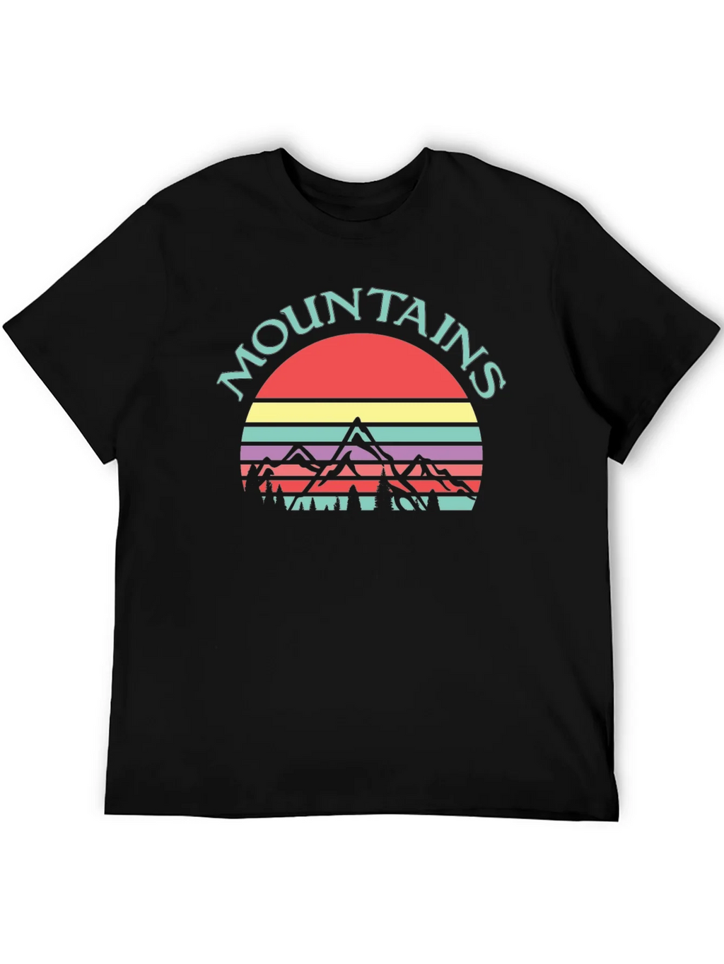 Retro Mountains Graphic Tee - Adventure Ready! product image 5