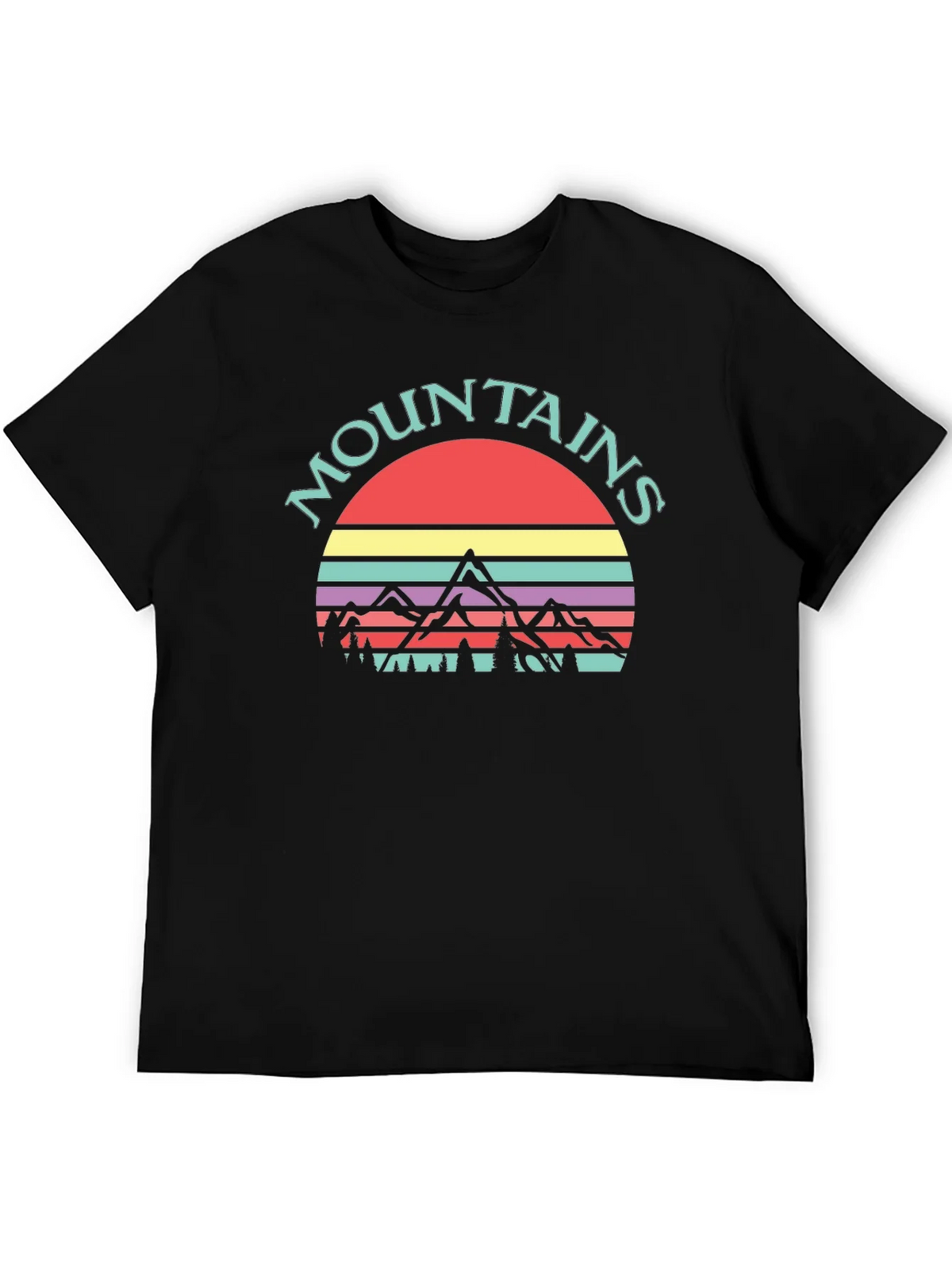 Retro Mountains Graphic Tee - Adventure Ready! product image 5