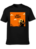 Happy Halloween Black Graphic Tee product image 1