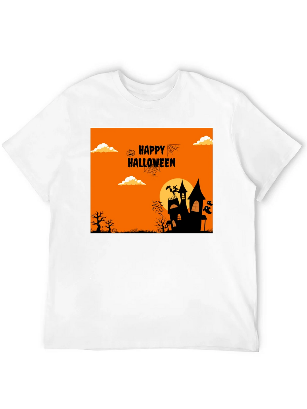 Happy Halloween Black Graphic Tee product image 5