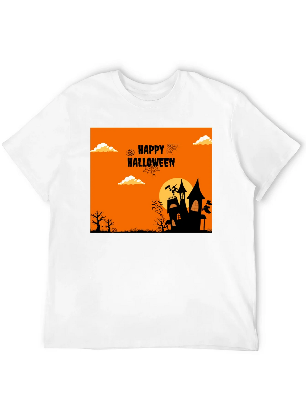 Happy Halloween Black Graphic Tee product image 5
