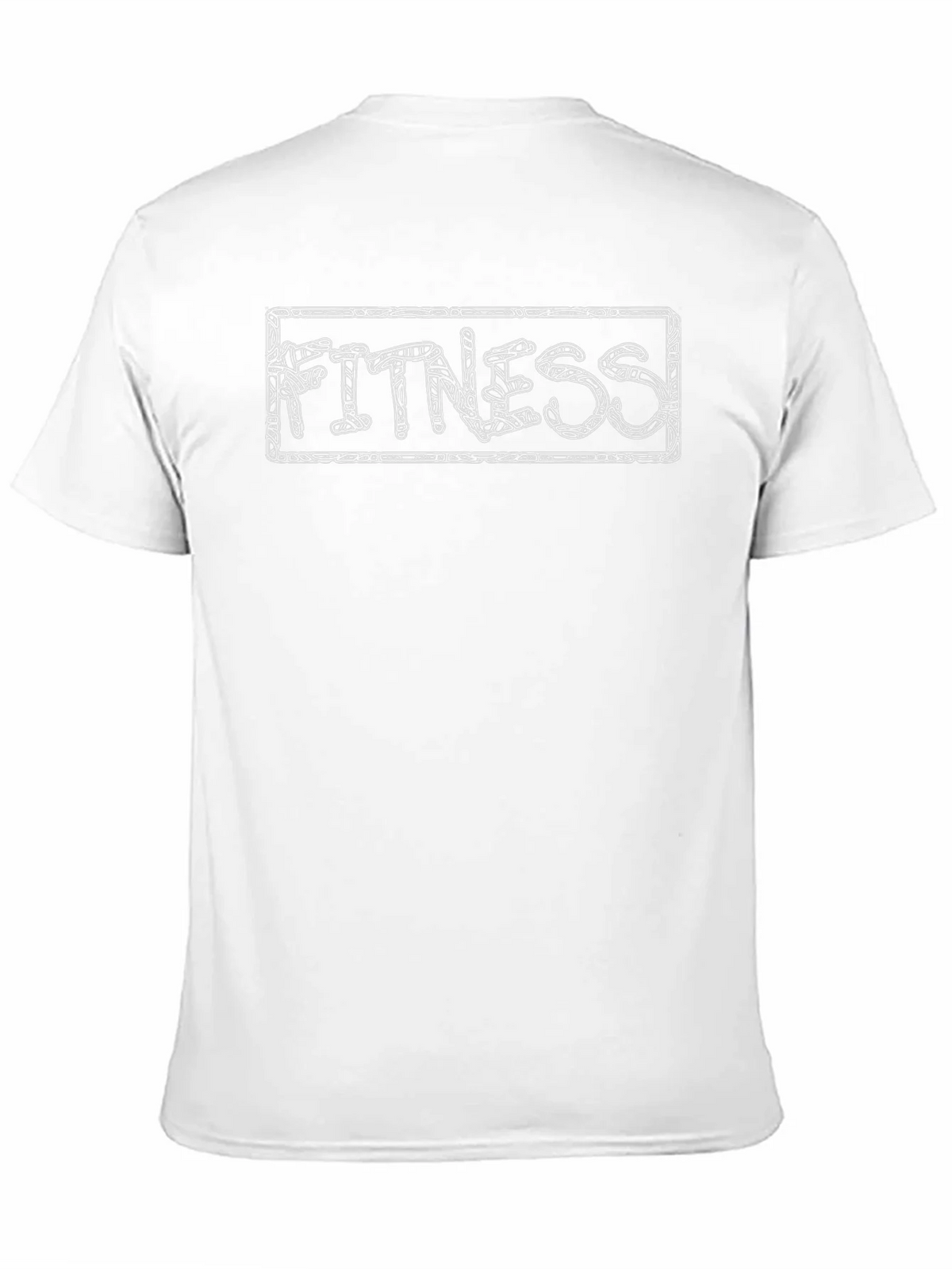 Fitness Graphic Black T-Shirt product image 10