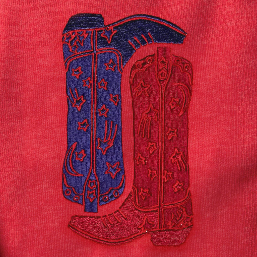 USA Boots Embroidered Crewneck Sweatshirt - 20 product image 2