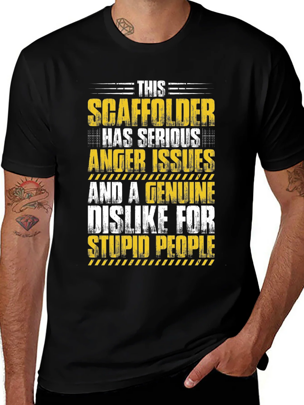 Scaffolder Anger Issues Graphic Tee product image 1
