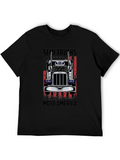 Semi Trucks Move America Graphic T-Shirt product image 1