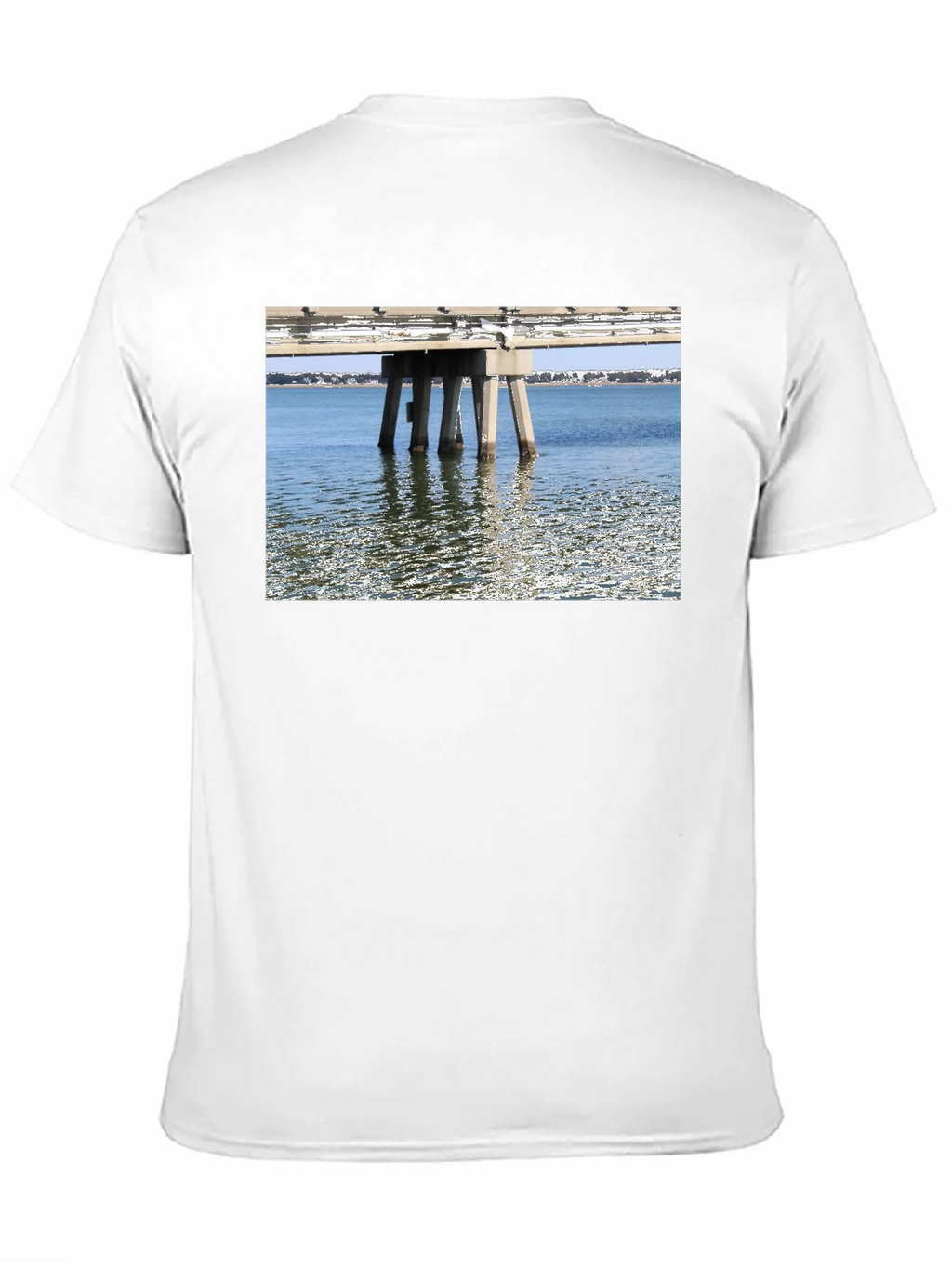 Bridge View Graphic Tee - Black Cotton Casual Wear product image 8