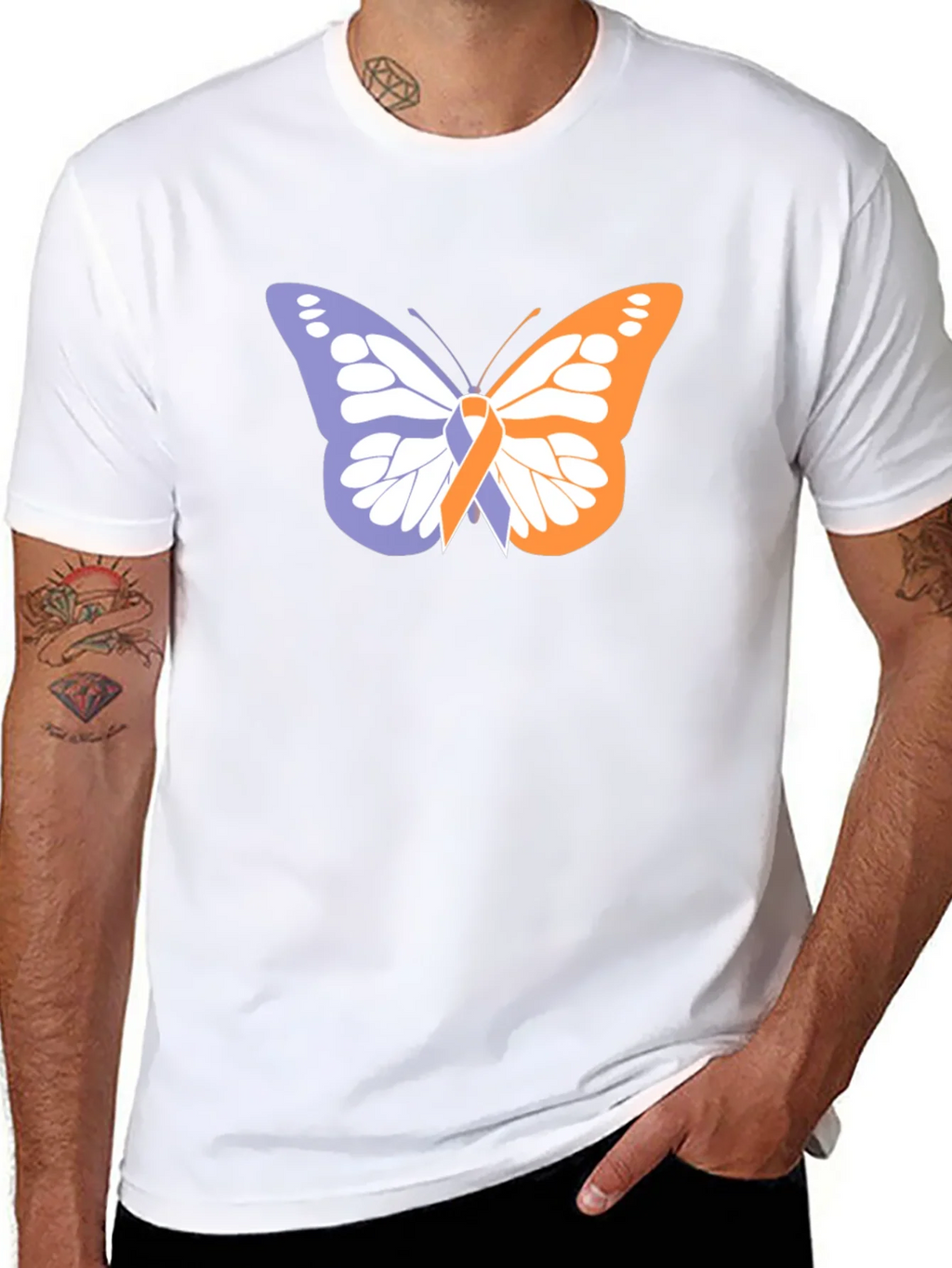 Butterfly Awareness Graphic Tee product image 1
