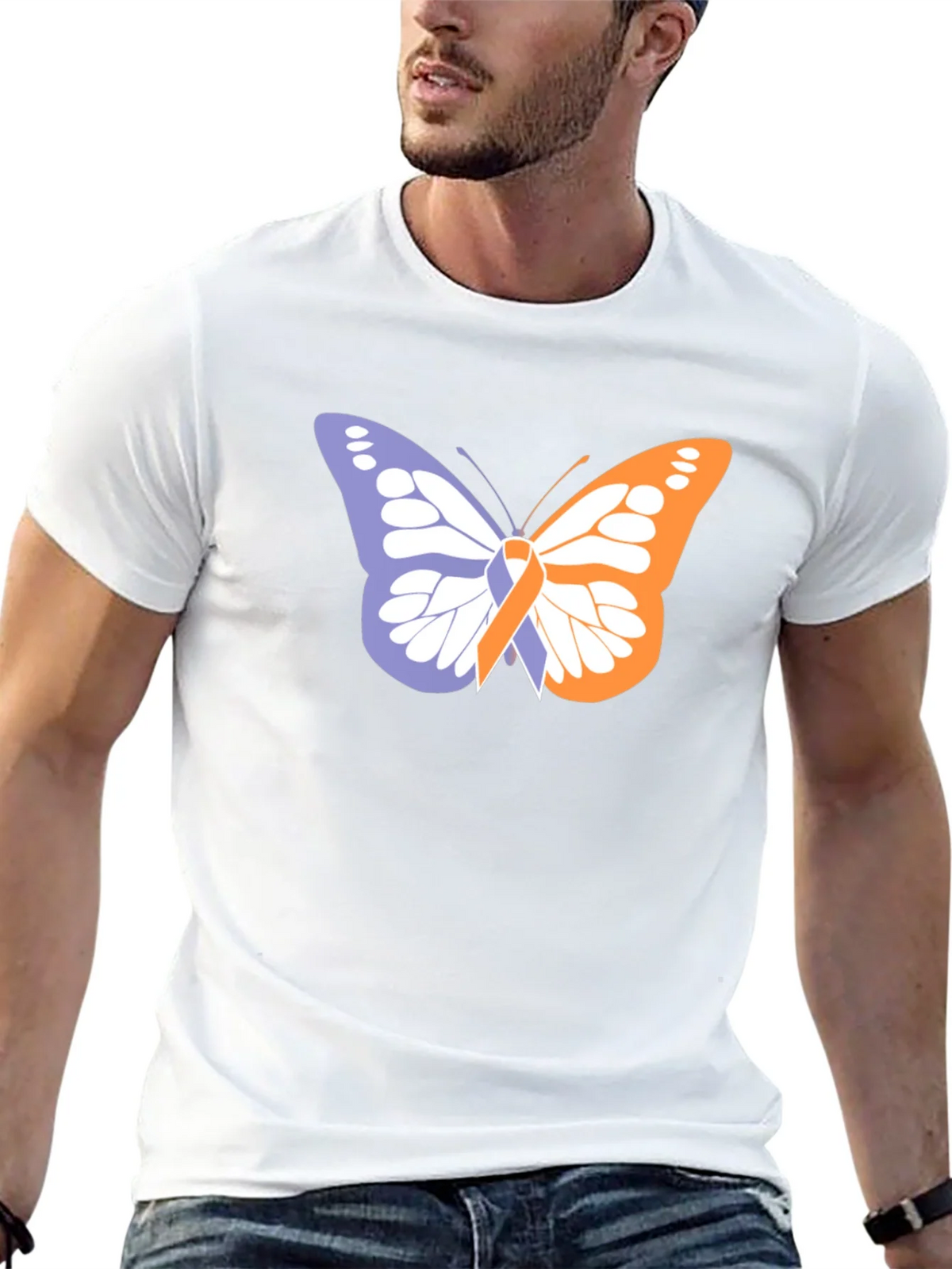 Butterfly Awareness Graphic Tee product image 5