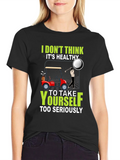 Golf Humor T-Shirt - Dont Take Yourself Too Seriously product image 1