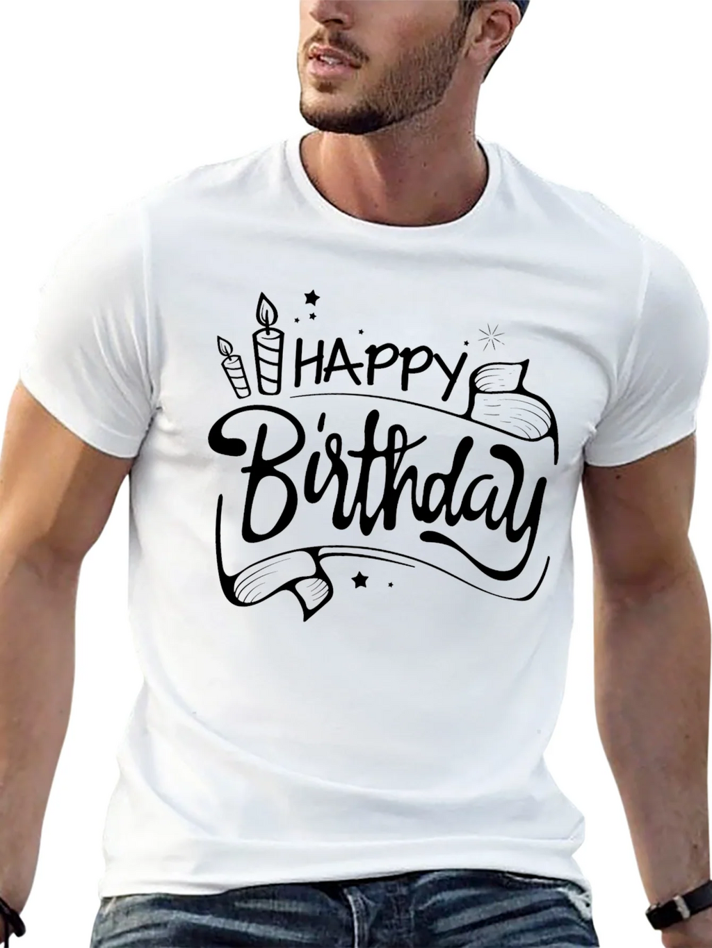Happy Birthday Graphic T-Shirt | Soft Cotton Tee product image 12