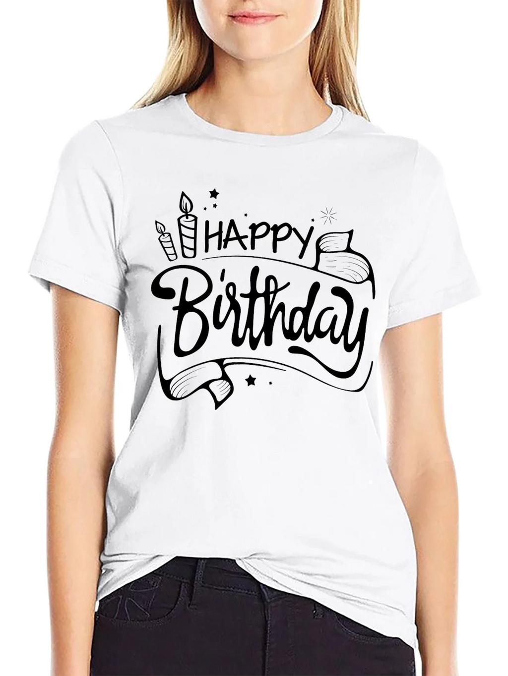 Happy Birthday Graphic T-Shirt | Soft Cotton Tee product image 8