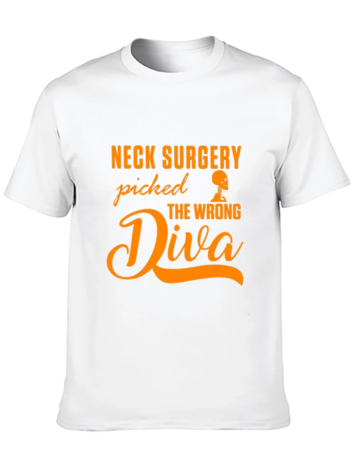Neck Surgery Picked The Wrong Diva T-Shirt product image 5