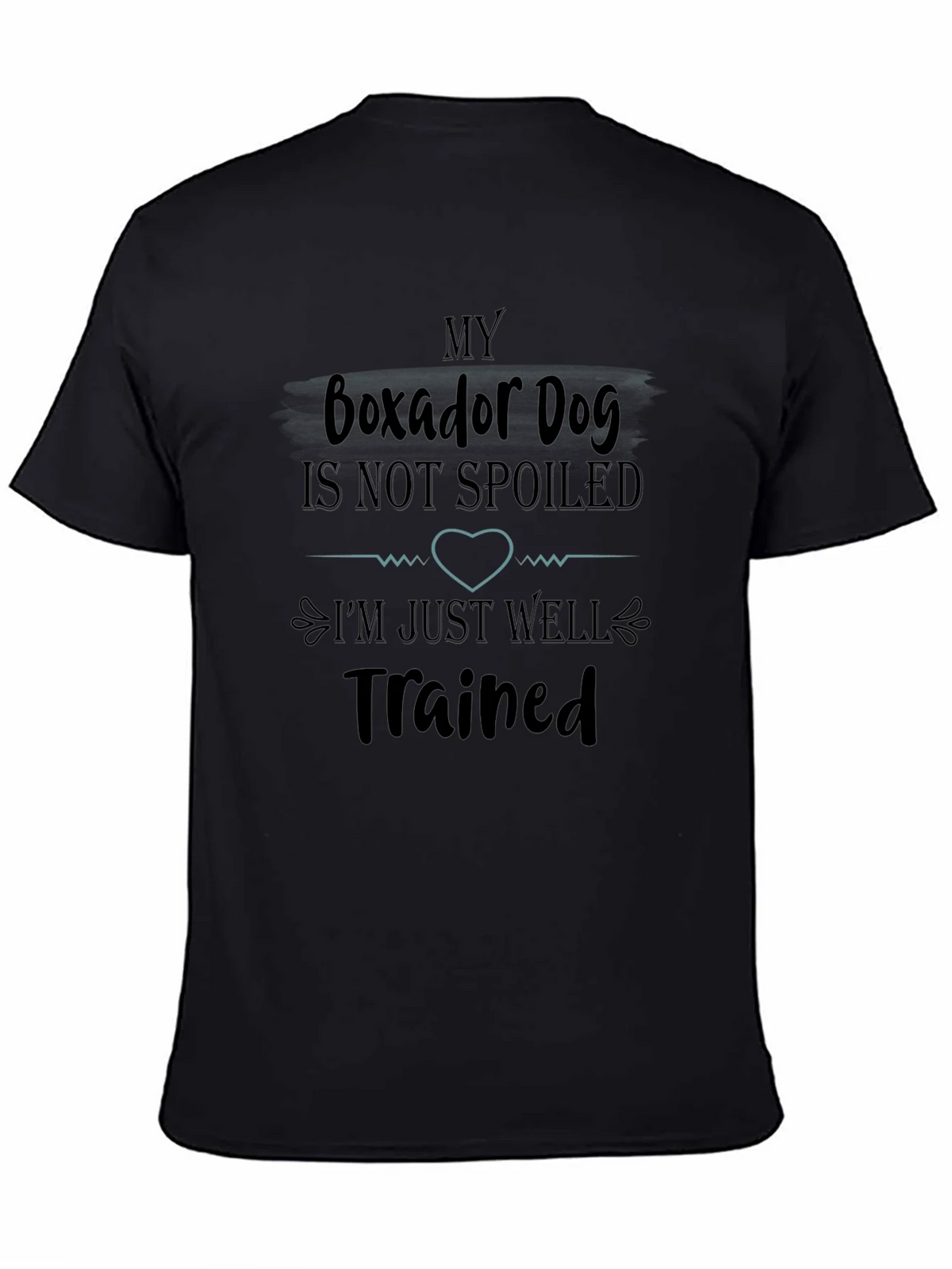 Boxador Dog T-Shirt - Spoiled? Trained! product image 2