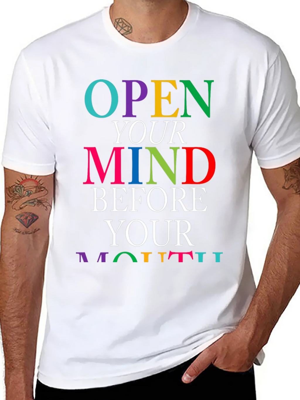 Open Your Mind Graphic T-Shirt product image 7