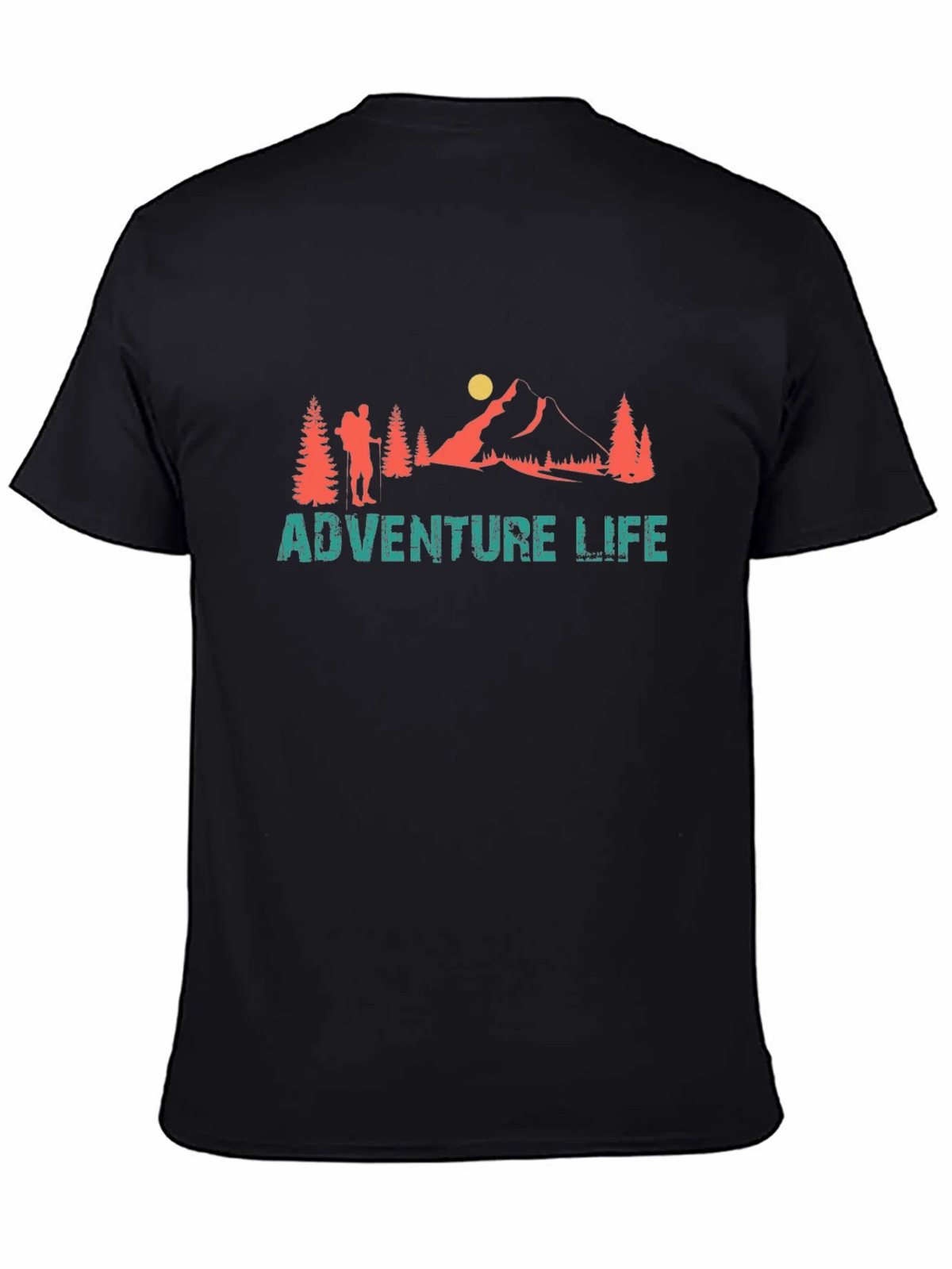 Adventure Life Graphic Tee - Mountain Hiker T-Shirt product image 2