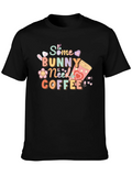Some Bunny Needs Coffee T-Shirt - Black product image 1