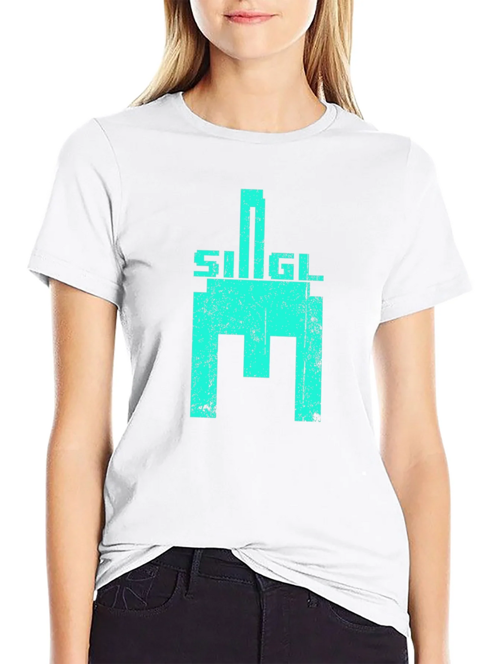 Retro SIGL Graphic T-Shirt - Distressed Print product image 8
