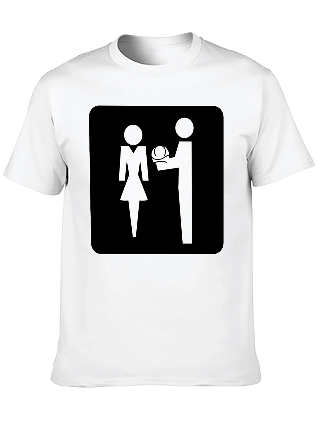 Novelty Graphic Tee - Proposal Silhouette - Soft Cotton product image 3
