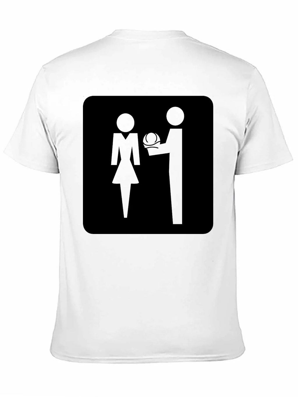 Novelty Graphic Tee - Proposal Silhouette - Soft Cotton product image 4