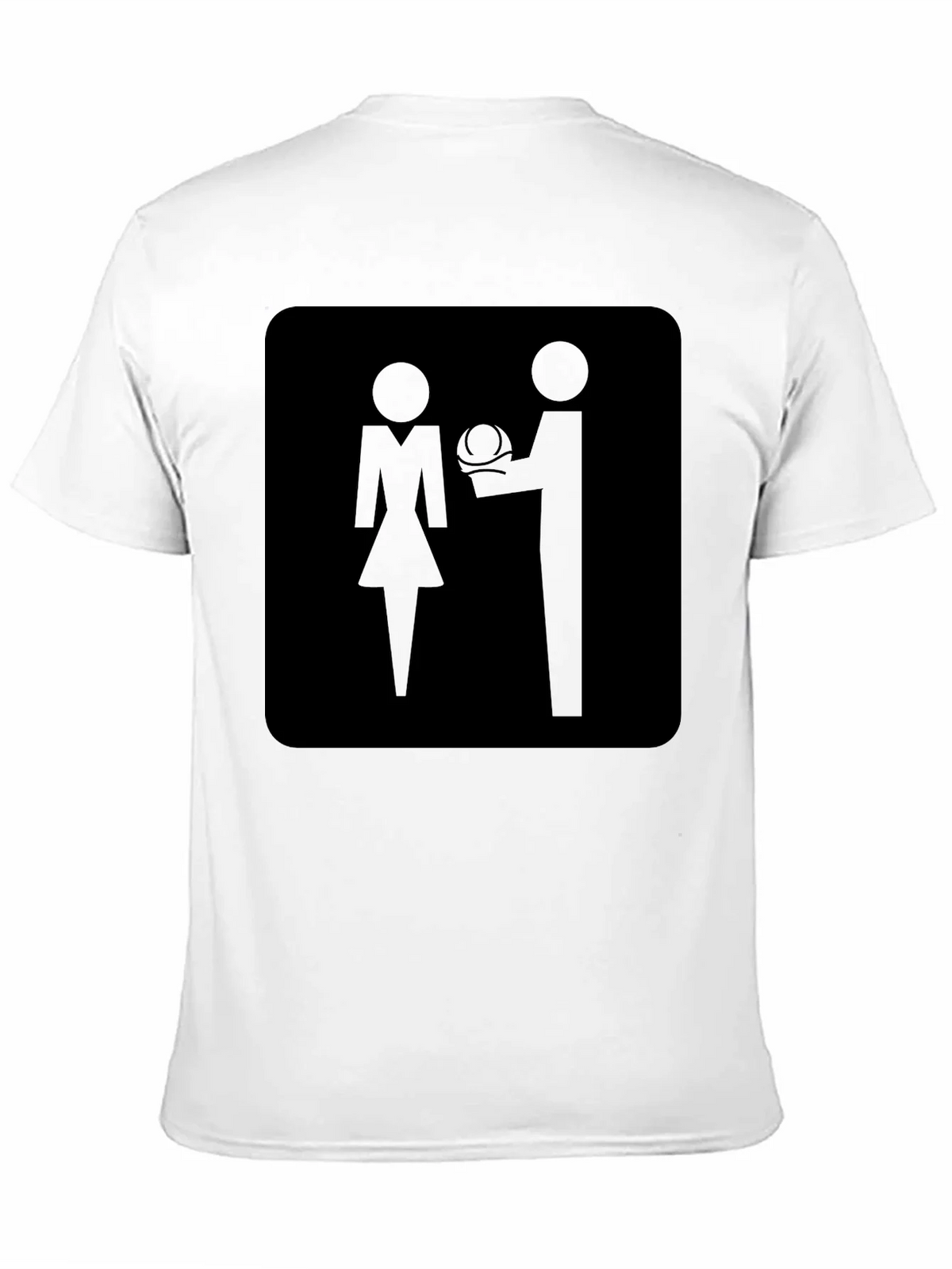 Novelty Graphic Tee - Proposal Silhouette - Soft Cotton product image 4