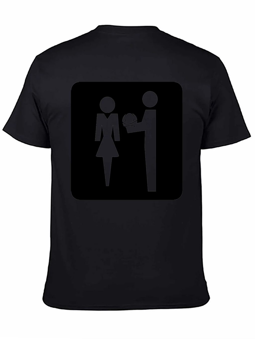 Novelty Graphic Tee - Proposal Silhouette - Soft Cotton product image 2