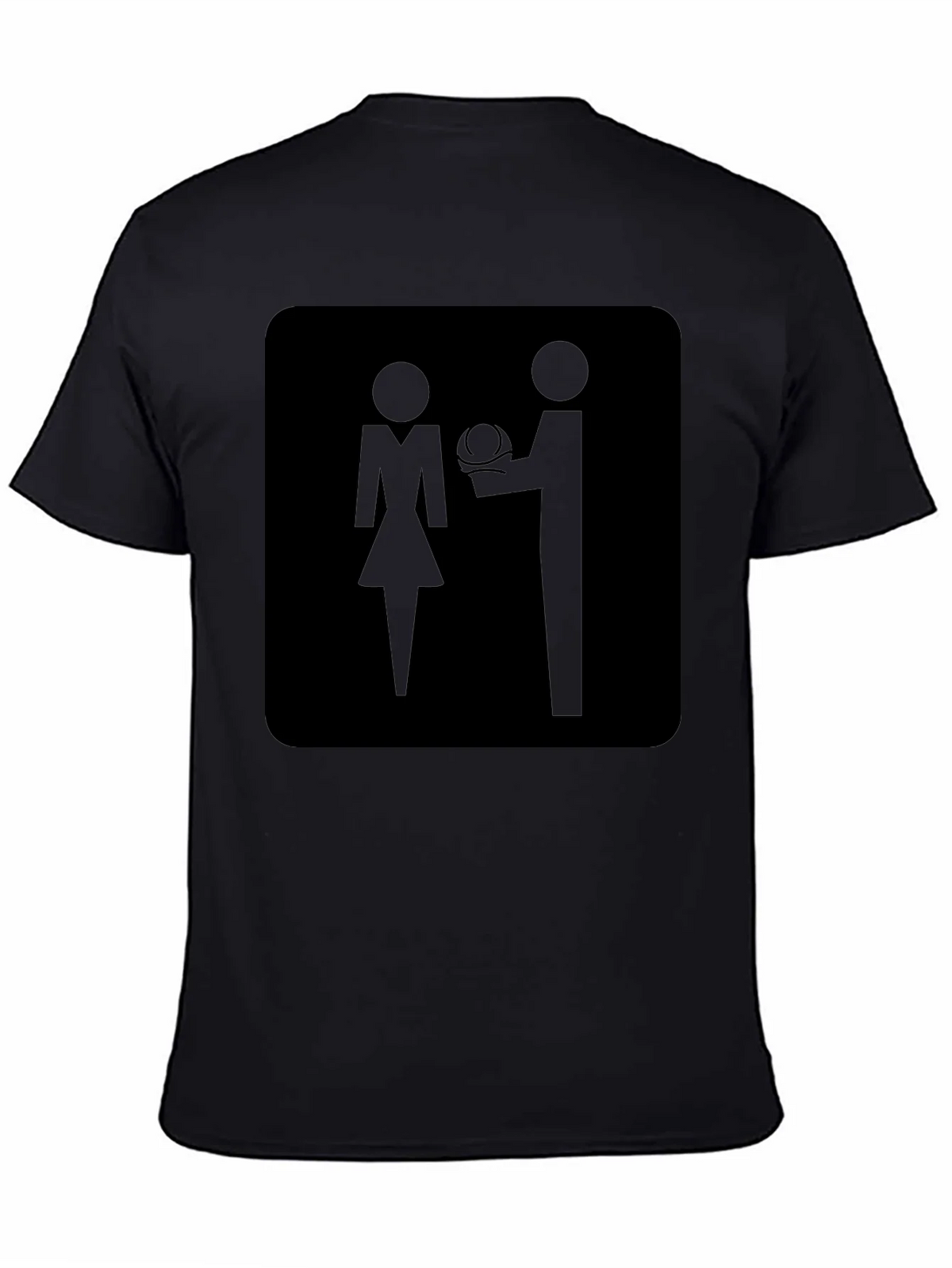 Novelty Graphic Tee - Proposal Silhouette - Soft Cotton product image 2