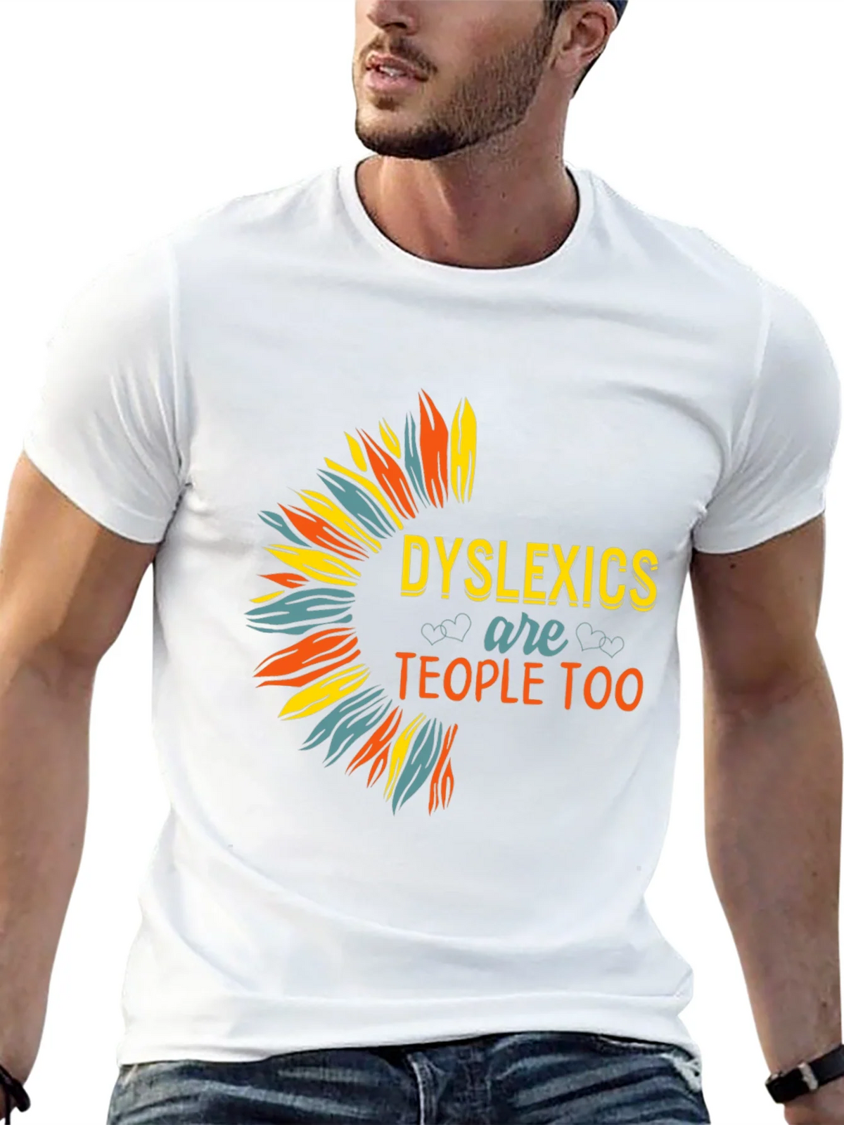 Dyslexics are People Too T-Shirt product image 12