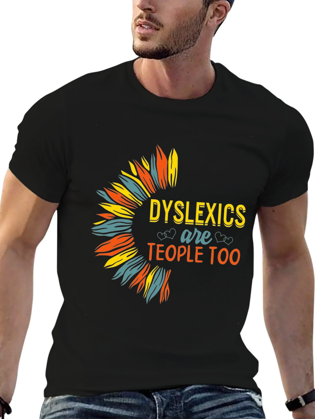Dyslexics are People Too T-Shirt product image 6